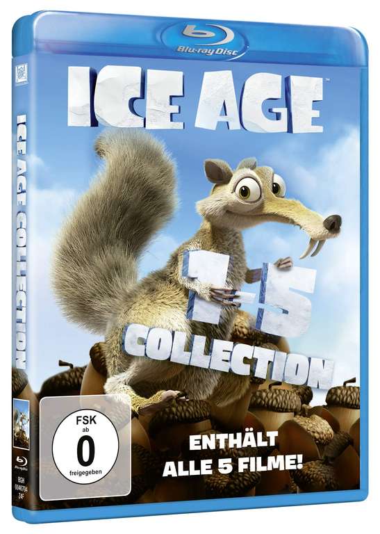 Ice Age - Box Set Teil 1-5 [Blu-ray] - amazon (rechnerisch für 17,45 möglich)