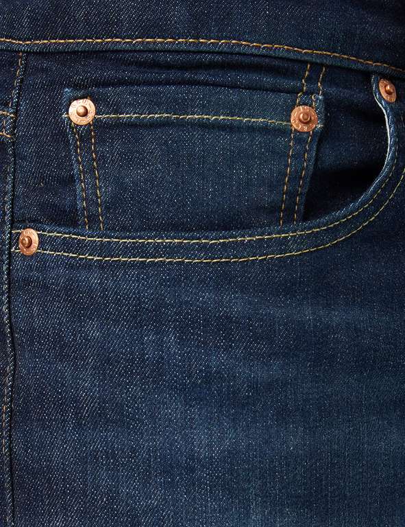 Levi's 512 Slim Taper (Amazon) Herren Jeans in dunkelblau, schwarz oder blauschwarz