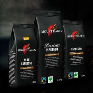 Mount Hagen Kaffee Espresso Tasting Kit (insgesamt 1kg Espresso Bohnen)