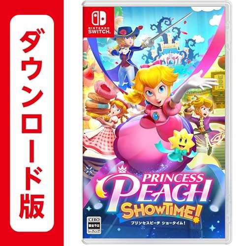 [Amazon Japan] Princess Peach: Showtime! | digitaler Download-Code | mit Anleitung für Einlösung | Nintendo Switch