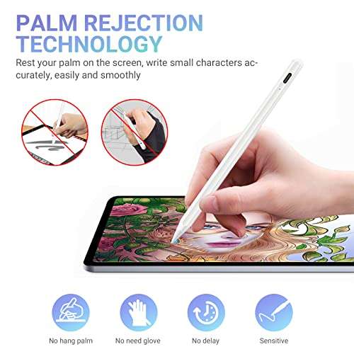 [Preisfehler]Stylus Pen für Apple iPad 2018-2021, Stylus Pen mit Palm Rejection