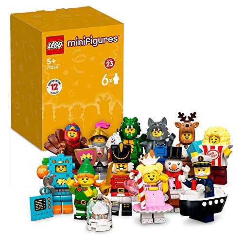 LEGO Minifiguren Serie 23 - 6er Pack, Limitierte Auflage 2022 (71036) für 17,54 bzw. 17,55 Euro [Amazon Prime oder Thalia KultClub]
