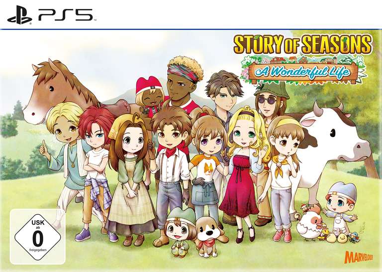 Story of Seasons A Wonderful Life Limited Edition für 14,97€ + Versand - PS5 Playstation 5