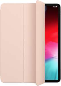 Apple Smart Folio Hülle für iPad Pro 12.9 (2018) in Pink Sand (MVQN2ZM/A) | Auto-Wake Funktion | magnetische Befestigung