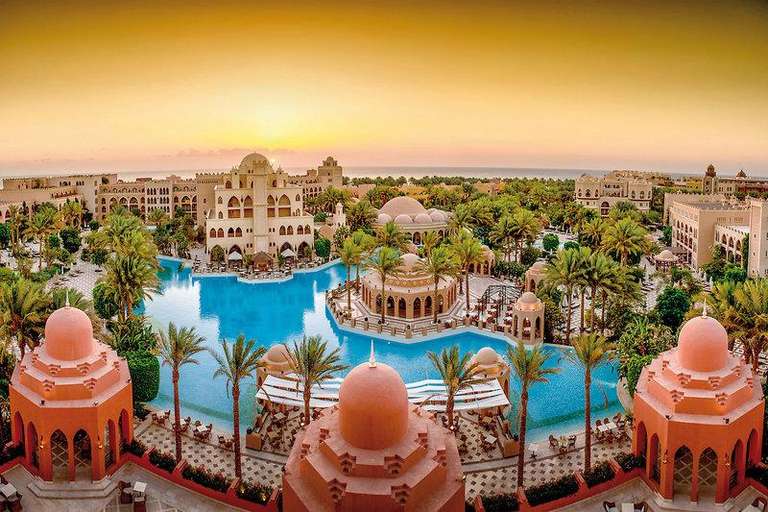 7 Tage Pauschalreise Ägypten im Juni inkl. Flug, Transfer und All inclusive // 4,5 Sterne Hotel ( The Makadi Palace Hotel) ab 394€ p.P.