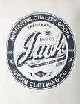 JACK & JONES Herren T-Shirt, weiß (L) für 5,99€ (Prime)