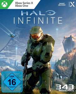 [Otto UP oder zzgl. 2,95 € Versand] Halo Infinite für Xbox One & Xbox Series X (inkl. Master Chief Schlüsselanhänger)