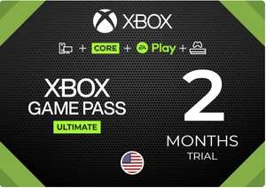 Xbox Game Pass Ultimate - 2 Month Trial Key - UNITED STATES VPN Benötigt