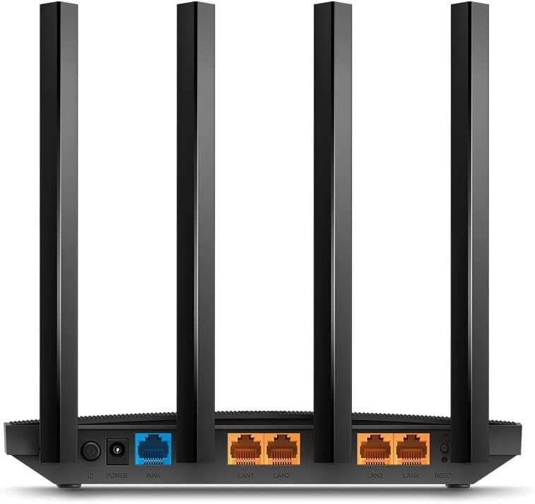 [B-Ware] TP-Link Archer C80 WLAN-Router (802.11a/b/g/n/ac, MU-MIMO, 4x Gigabit-LAN, 4 externe Antennen)