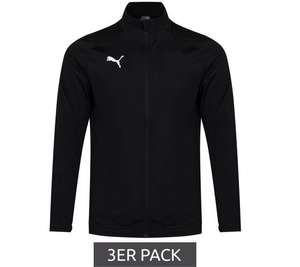3er Pack PUMA Liga Sideline Poly Jacket Herren Sportjacke mit dryCELL (Größen S bis 3XL)