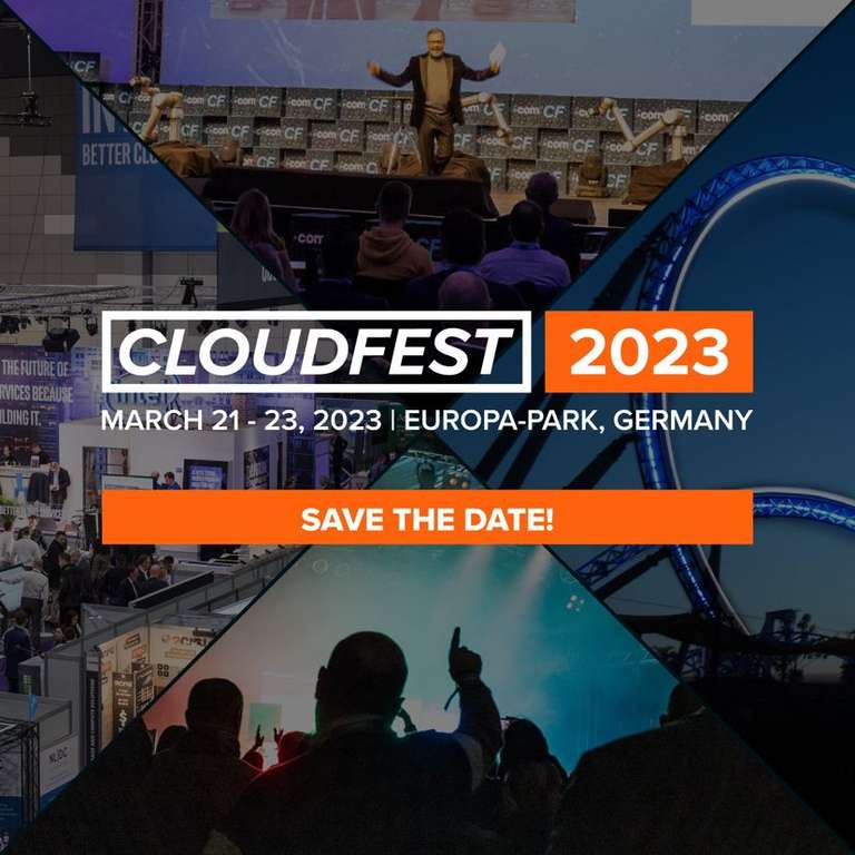 Gratis Ticket für das CloudFest 2023 inkl. Eintritt in den Europapark, Partys und Catering