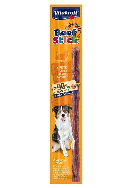 Vitakraft Hundesnack Beef Stick Original Pute (1 Stück) (Prime)