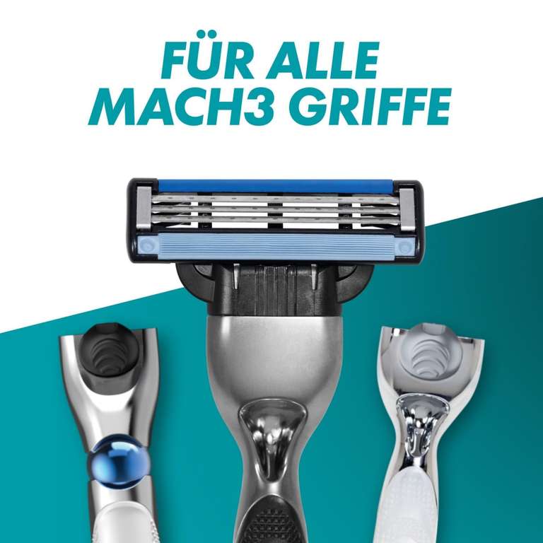 25er Pack Gillette Mach3 Klingen im Sparabo - ab 1,39€/Stück