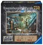 Ravensburger EXIT Puzzle 15029 - Gruselkeller - 759 Teile Puzzle für Erwachsene und Kinder ab 12 Jahren für 8€@Amazon Prime
