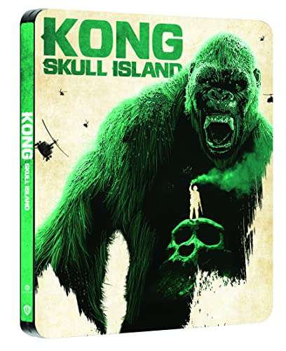Monsterverse 4K Godzilla/Kong - Steelbook Collection 4 Films UHD + Bluray