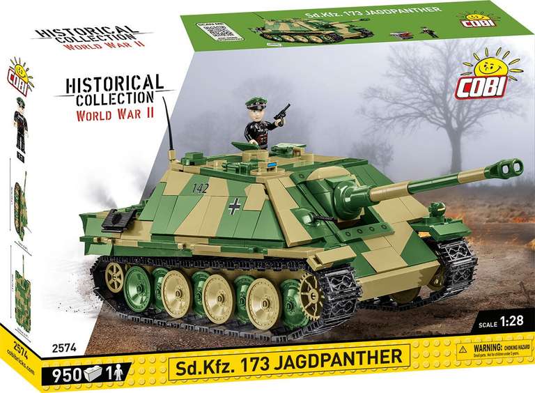 [Klemmbausteine] COBI Historical Collection World War II Jagdpanther SD.Kfz.173 (2574) für 50,39 Euro [Thalia]