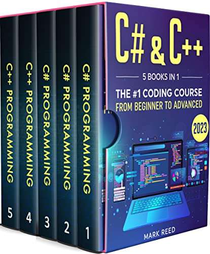 [amazon / kindle] C & C++: 5 Books in 1 - The 1 Coding Course from Beginner to Advanced (2023) (Computer Programming) (eBook, engl.)