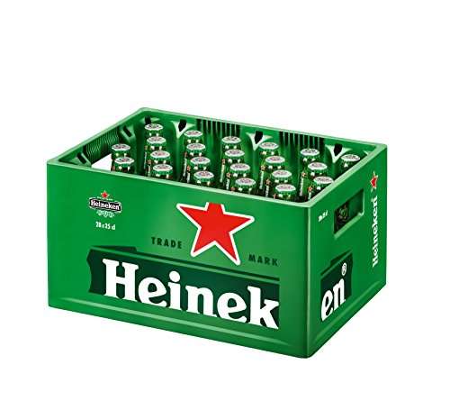 [PRIME/Sparabo] Heineken Premium Pils, Flaschenbier, (28 x 0.25 l) im Kasten (für 11,89€ im 5er Sparabo)