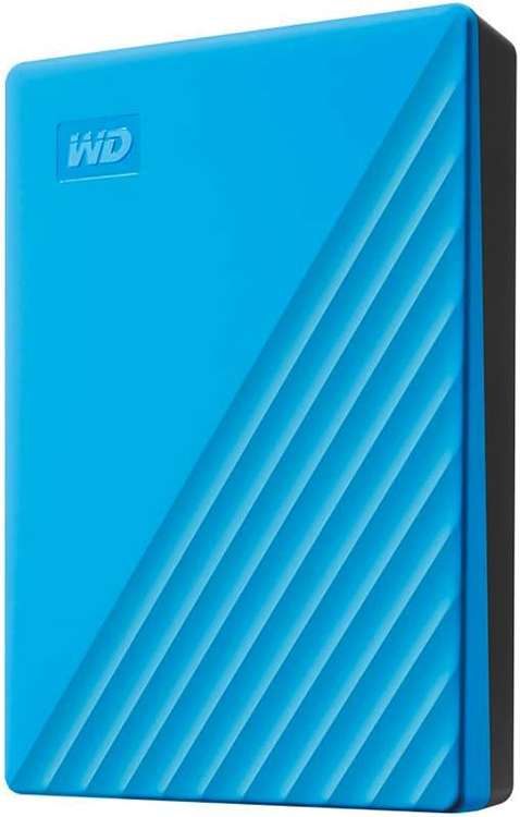 WD 2,5" 5TB Externe Festplatte HDD in Rot oder Blau durch Newsletter | 92€ über CB