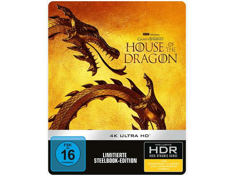 House of the Dragon - Staffel 1 4K Ultra HD Blu-ray Steelbook
