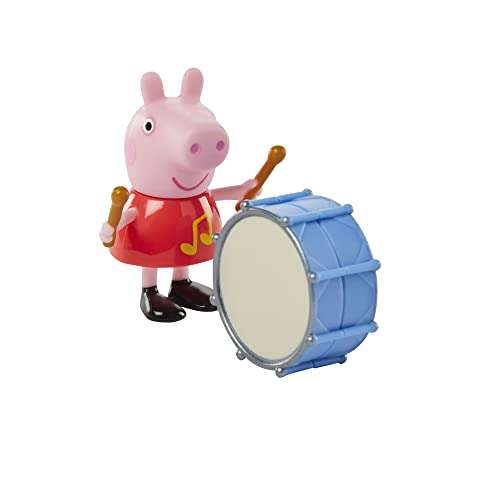 Hasbro Peppa Pig Peppa`s Adventures Peppa Macht Musik, Vorschulspielzeug, 2 Figuren und 3 Accessoires, ab 3 Jahren, F2216 (Prime)