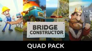 [Fanatical Steam Keys] Bridge Constructor Quad Pack (Original, Trains, Stunts & Medieval)
