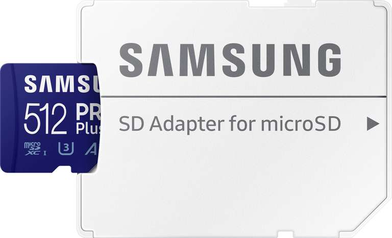 Samsung PRO Plus 512GB microSDXC inkl. USB-Kartenleser