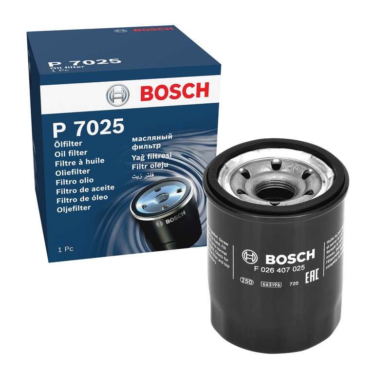 (Sammeldeal) Bosch Öl-Filter fürs Auto z.B. Bosch P7025 (Prime)