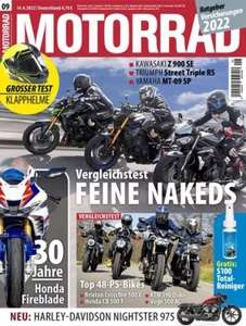 Motorrad Magazine im Abo | Ps für 56€ + 40€ Amazon | Motorrad für 110 € + 70€ TankBon/ Amazon | Motorrad Classic | (Kein Werber nötig)