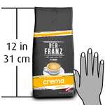 Der-Franz Crema oder Melange-Kaffee UTZ, gemahlen, 4 x 1000 g (Prime Spar-Abo)