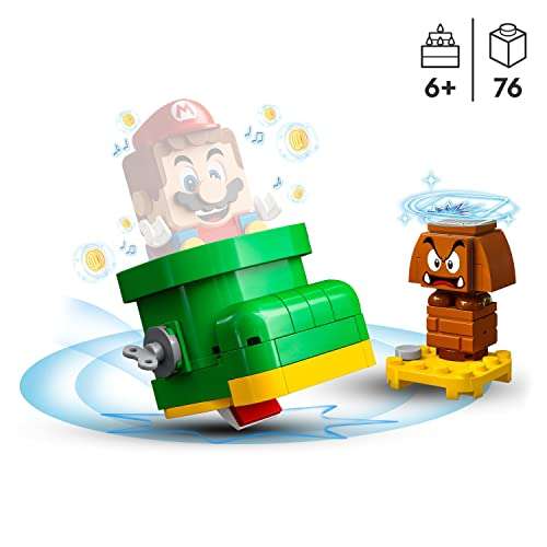 LEGO 71404 Super Mario Gumbas Schuh – Erweiterungsset für 6,49€ (Prime/Saturn Abh)