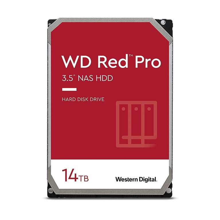 WD Red Pro WD141KFGX - 14 TB für NAS Systeme