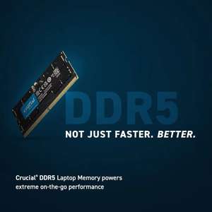 Crucial DDR5 SO-DIMM 32GB Laptop RAM | 4800MHz | CL40