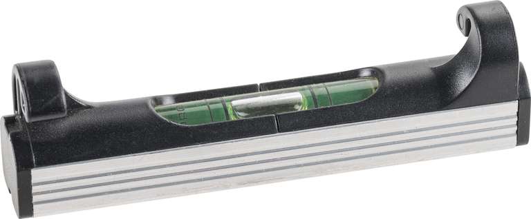 kwb Schnur-Wasserwaage für Richtschnüre/Maurerarbeiten und Pflaster-Arbeiten,78 mm klein, mit Aluminium Unterseite, für Maurerschnur [Prime]