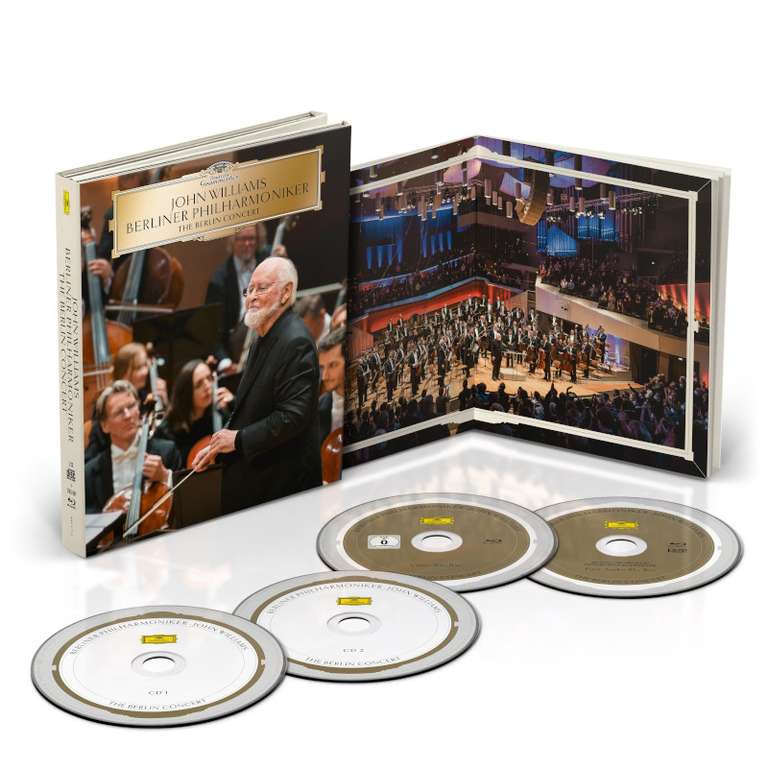 John Williams / Berliner Philharmoniker: The Berlin Concert - Ltd Digipack 2 CD + 2 Blu-Ray (Dolby Atmos)