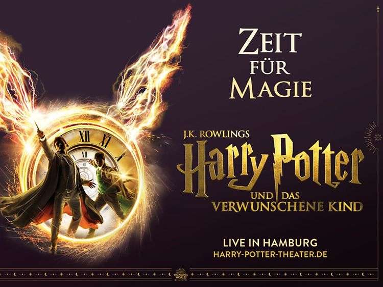 2 Tickets für Harry Potter und das verwunschene Kind in Hamburg inkl. Hotelübernachtung