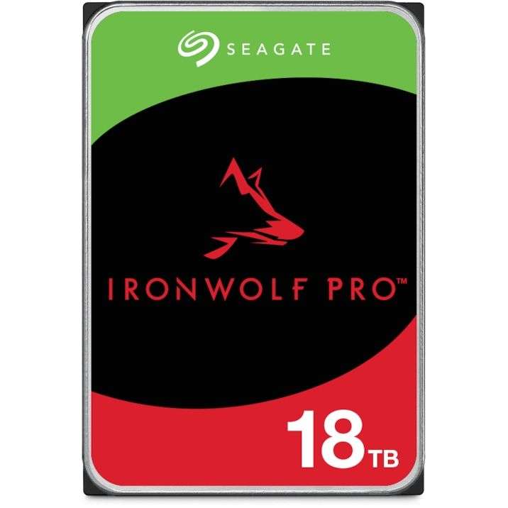Seagate IronWolf Pro NAS HDD 18TB, CMR, SATA 6Gb/s