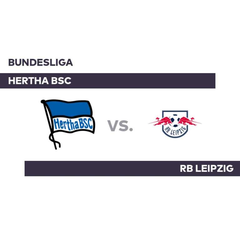 50% Rabatt auf Tickets für Hertha BSC gegen RB Leipzig am 8.4.: Block M & O (27,5€) oder Block L & P und 31-33 (17,50€)