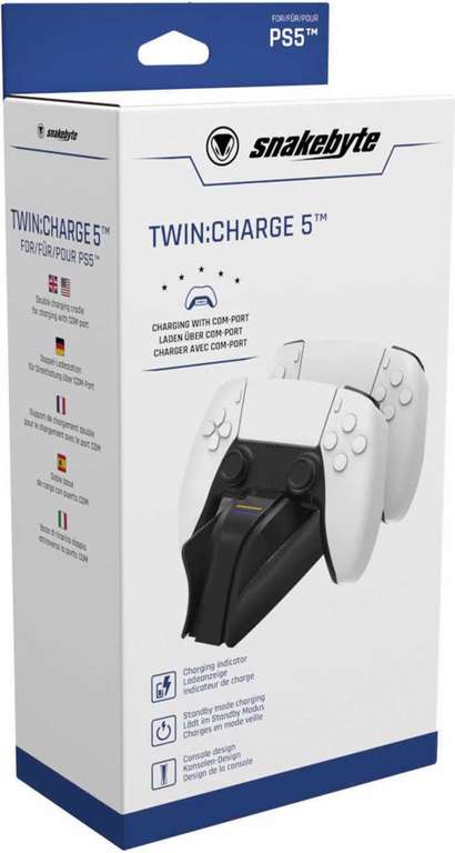 Snakebyte Twin Charge 5 PS5 Sony Playstation 5