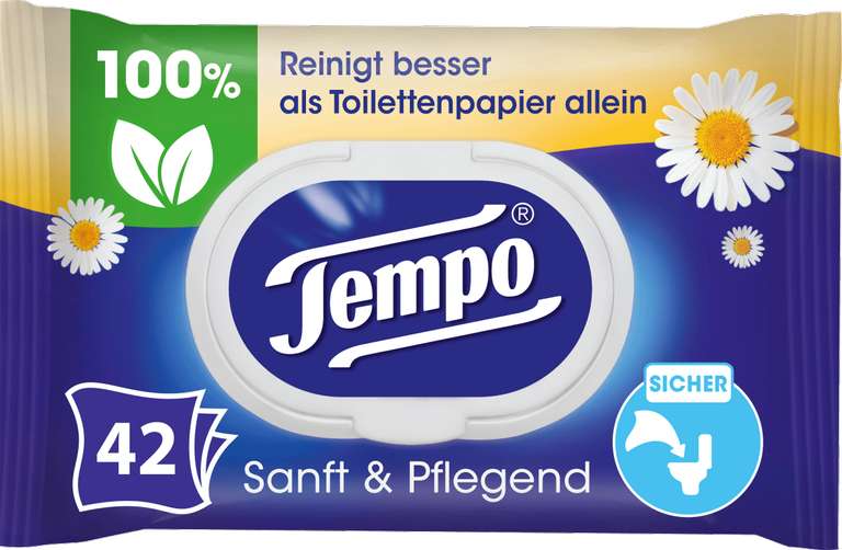 [Rossmann] Tempo Feuchtes Toilettenpapier mit Coupon effektiv für 0,97€