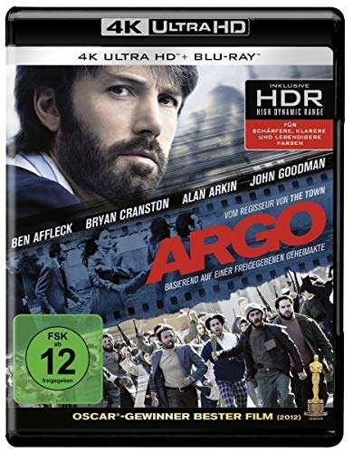 [Amazon Marketplace] Argo (4K Ultra-HD + 2D-Blu-ray)