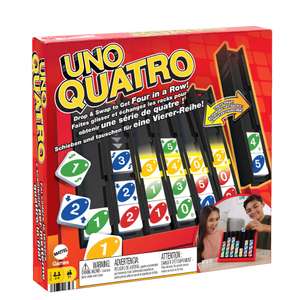 [Prime] BESTPREIS / Mattel Games Uno Quatro