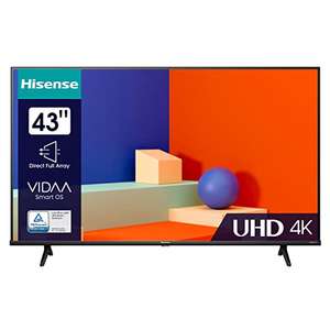 (Prime) Bestpreis 43“ 4K UHD TV Modell 2023 Hisense 43E6KT 108cm