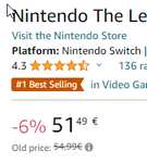 [Amazon.fr] The Legend of Zelda: Tears of the Kingdom - Nintendo Switch - Pegi - deutsche Texte