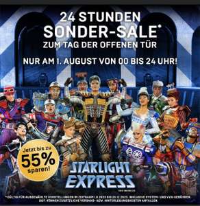 Starlight Express Sonder Sale: PK2 49,90€/PK1 69,90€ - nur heute
