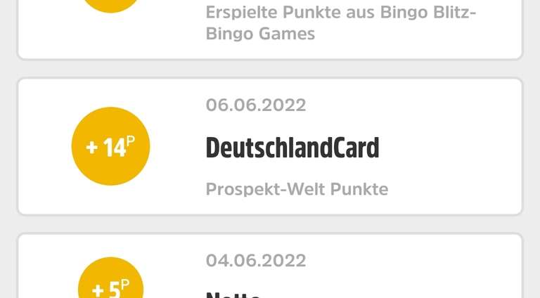 [DeutschlandCard] In Prospekten blättern und pro Prospekt 2 Punkte erhalten bis zu 500 Punkte im Monat möglich