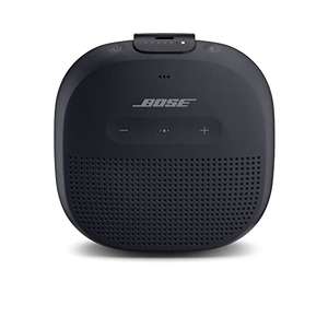 Bose SoundLink Micro Bluetooth speaker: kleiner tragbarer, wasserdichter Lautsprecher mit Mikrofon, Schwarz