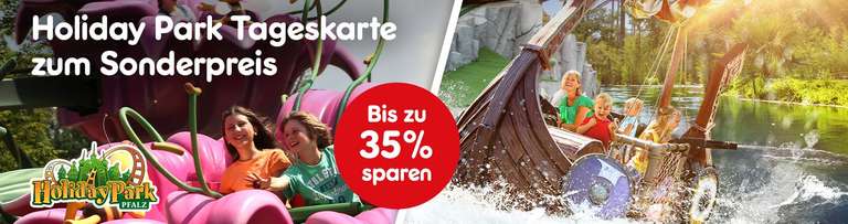 [Holiday Park Pfalz] Tagesticket (> 1,40m) für 31,53€ statt 48,50€ | einlösbar bis 12. Juli 2024