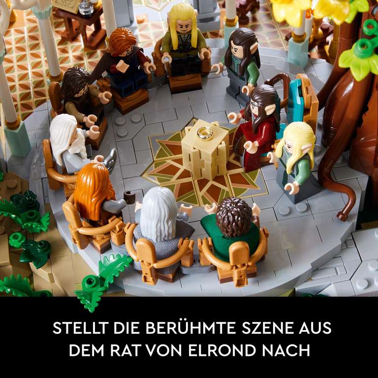Lego Icons 10316 Herr der Ringe Bruchtal (durch WUNSCHGUTSCHEIN 12fach Payback effektiv unter 400 Euro)