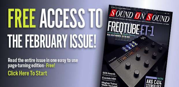 "Sound on Sound" Magazin kostenlos online lesen. Musik-Produktion, Sound-Design